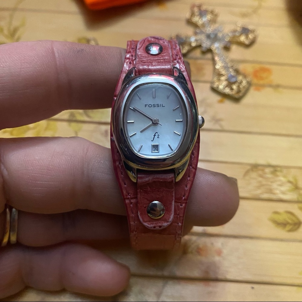 Fossil watch …pink!!!!